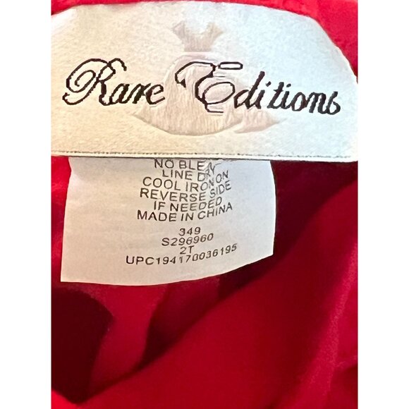 Rare Editions Americana Pineapple Capri Set 2T Red White & Blue Outfit For Girls - Picture 9 of 12